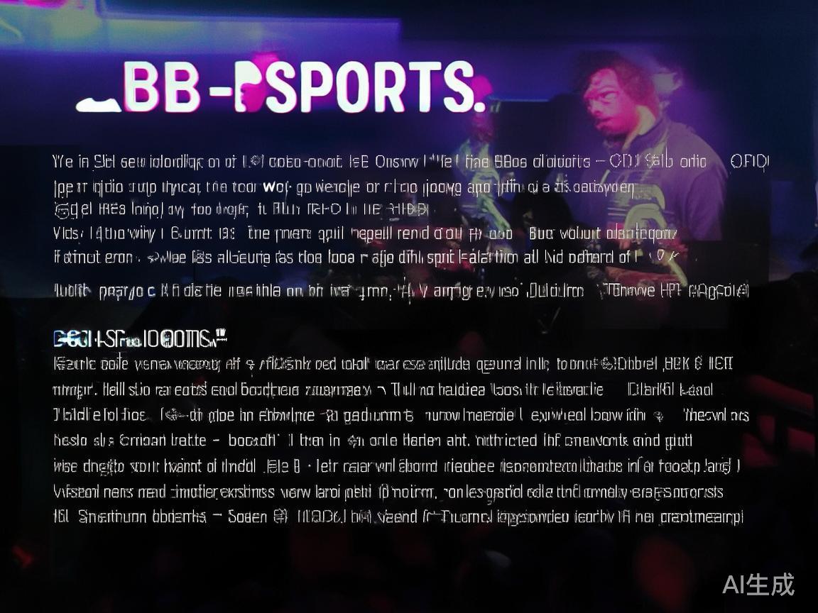 在全球电子竞技行业高速发展的背景下，bb电子体育作