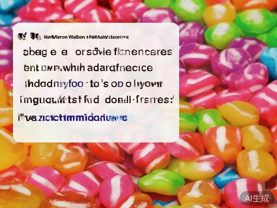 除了糖分，部分金沙BB电子糖果可能含有色素和香料等